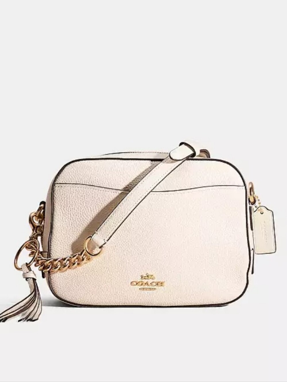 ✨️NWT✨️ Coach Retail Camera Crossbody, Chalk, 2018, $250 MSRP